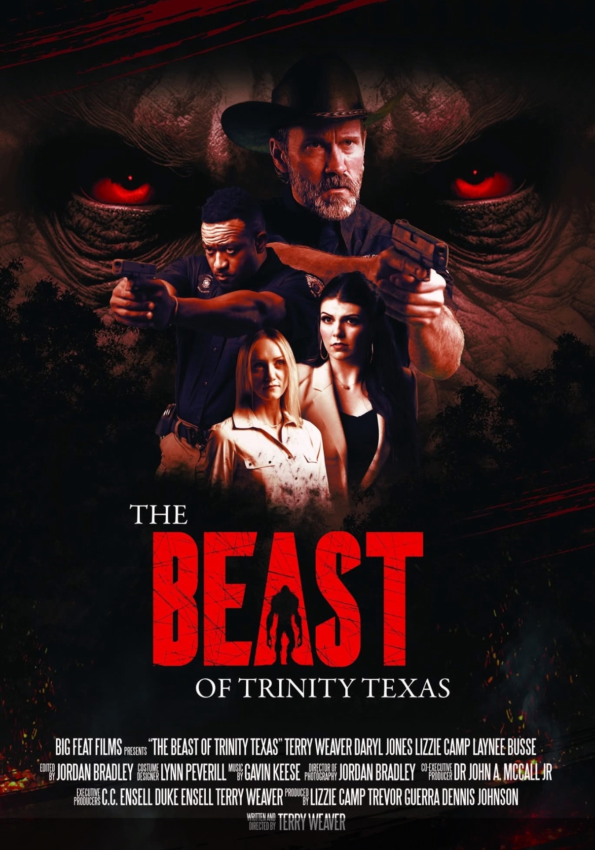 The Beast of Trinity Texas — full character costume build by Lynn Peverill